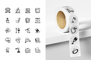 School Doodles Icons Pack, an Outline Icon by Prosymbols (Thumbnail 5 of 8)