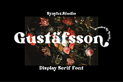 Gustafsson, a Serif Font by Portion.Labs (Thumbnail 1 of 11)