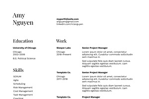 Class - Resume And Cover Letter