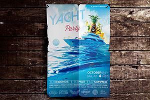 Yacht Party Flyer