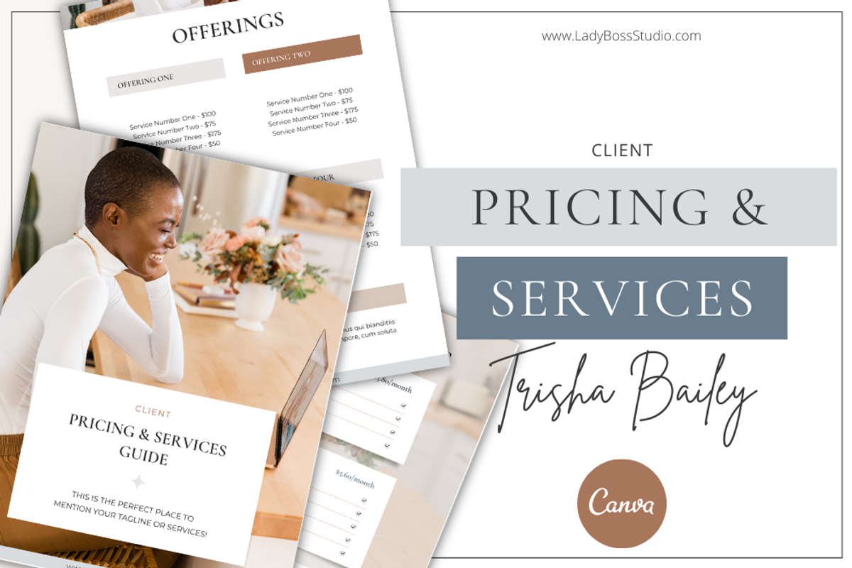 Trisha Bailey Pricing&Services Guide, a Templates & Theme by Lady Boss Studio (Photo 7 of 9)