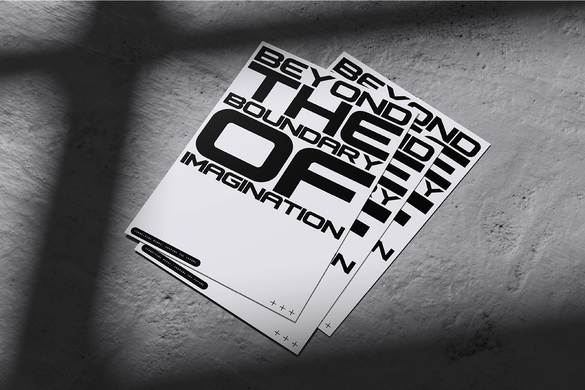 Vantox - Futuristic Display Font, a Sans Serif Font by Typeagle (Photo 4 of 10)