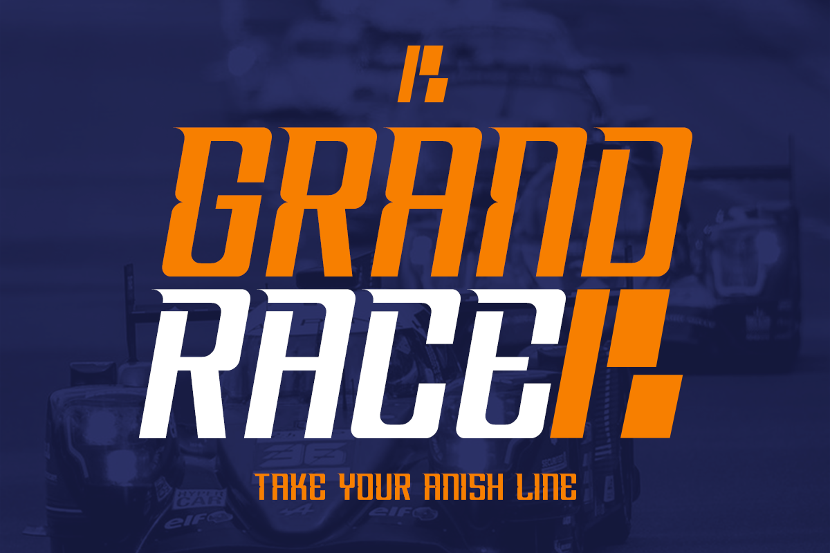 Grandex - Sport Font, a Sans Serif Font by RagamKata (Photo 6 of 12)