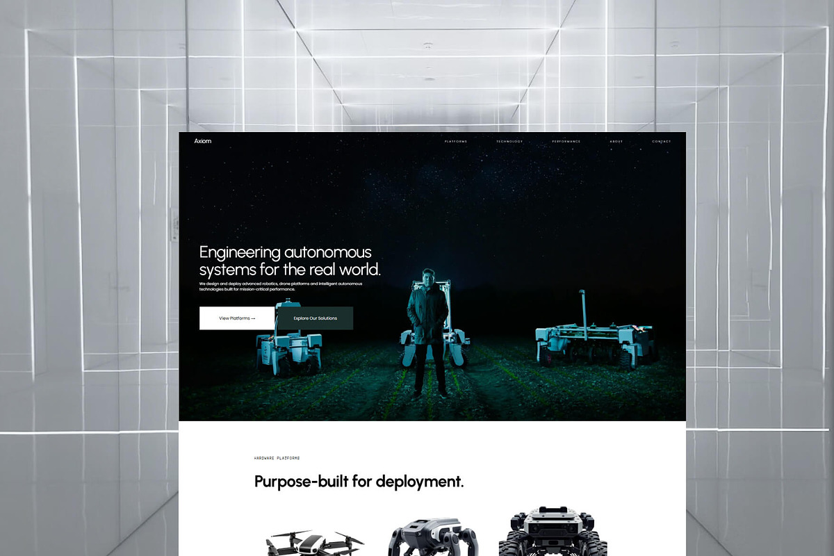 Axiom - Squarespace Template, a Squarespace Template by Gem Media (Photo 3 of 4)