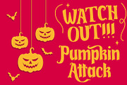 Muffliato - Halloween Display Font, a Script Font by AQR Studio (Thumbnail 6 of 8)
