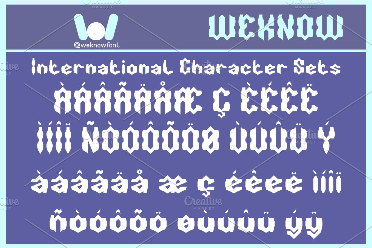Hybrid Robot font, a Font by weknow (Photo 8 of 8)
