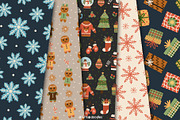 Cozy Christmas Clipart and Patterns, a Seasonal Illustration by Drafts n Doodles (Thumbnail 6 of 12)