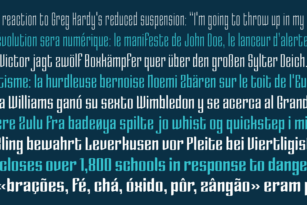 Enza Expanded Family - 80% OFF!, a Sans Serif Font by Neo Type Foundry (Photo 5 of 10)
