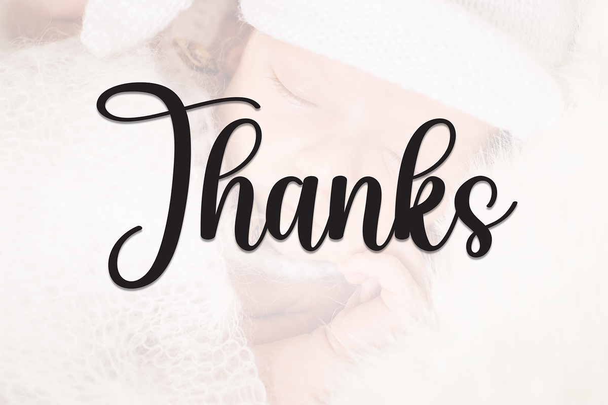 Babyish | Script Font, a Handwritten Font by Scratchones (Photo 8 of 8)