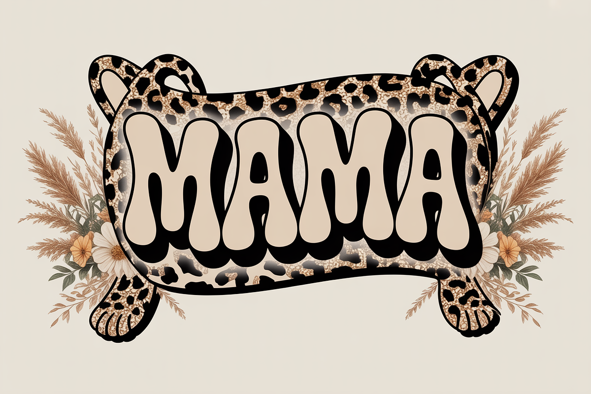 Modern Mama T- Shirt Design Bundle, an Illustration by Amazin_art (Photo 7 of 7)