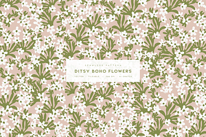 Ditsy Boho Flowers