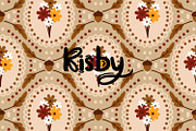 Cozy Autumn Floral Seamless Pattern, a Pattern Graphic by KisbyArt (Thumbnail 1 of 3)
