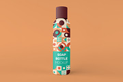 Cosmetic Bottle Mockup, a Packaging Mockup by Qaleb Studio (Thumbnail 1 of 3)