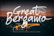 Great Bergamo, a Font by figuree studio (Thumbnail 1 of 8)