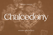 Chalcedony | Modern Serif Font, a Serif Font by rulihoki studio (Thumbnail 1 of 10)