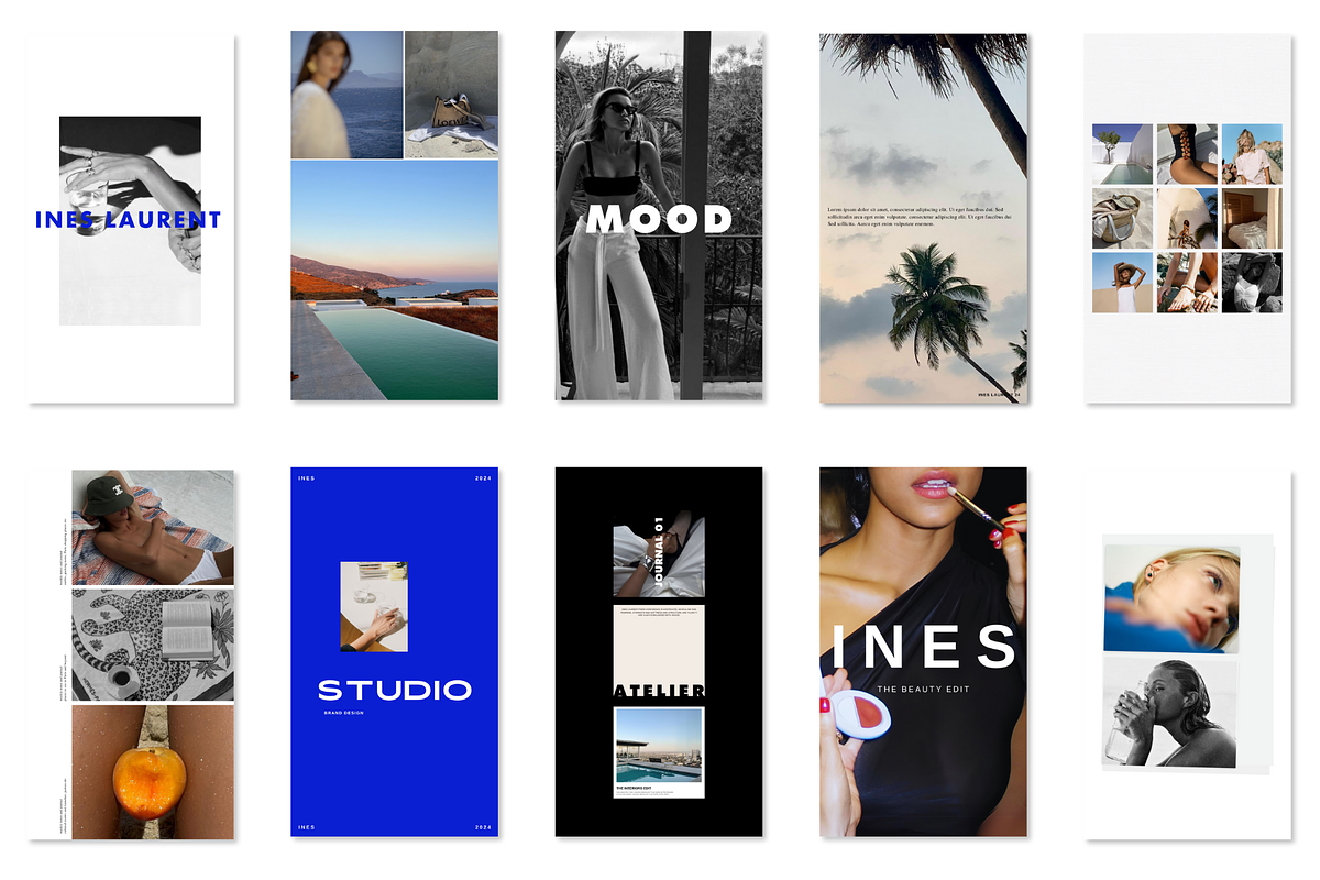 INES IV: COMPLETE INSTAGRAM SUITE, a Social Media Template by Alice Revel Co (Photo 8 of 14)