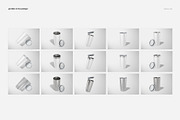 20oz Stainless Steel Tumbler Mockup, a Cups & Container Mockup by creatsy5 (Thumbnail 2 of 17)