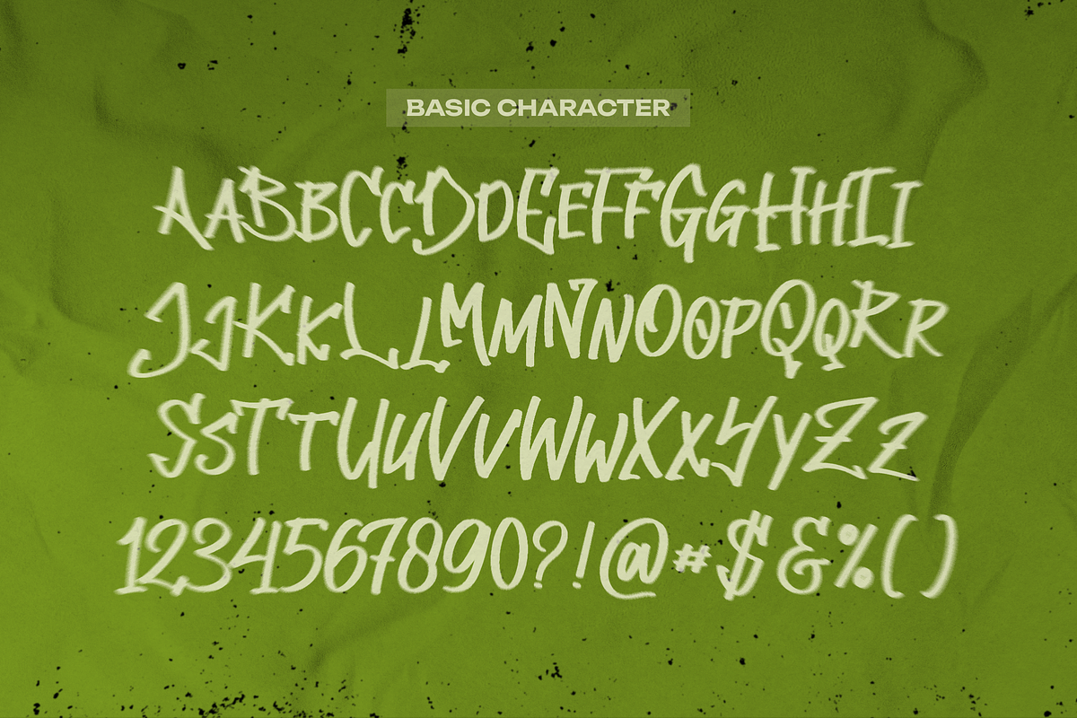 Zens King | Graffiti Marker, a Handwritten Font by gracetype_studio (Photo 10 of 12)