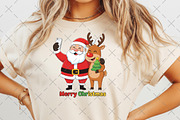 Santa Reindeer PNG, an Illustration by Craft Nest (Thumbnail 4 of 6)