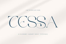 TESSA - Elegant Serif Font