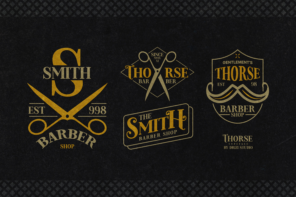 Thorse, a Font by Drizy (Photo 7 of 9)