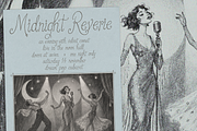 Celestial Grief, a Script Font by Lilithcollageart (Thumbnail 6 of 8)