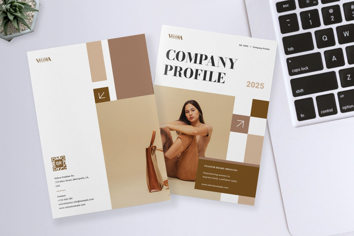 Fashion Brand Company Profile, a Brochure Template by twinstd (Photo 6 of 6)