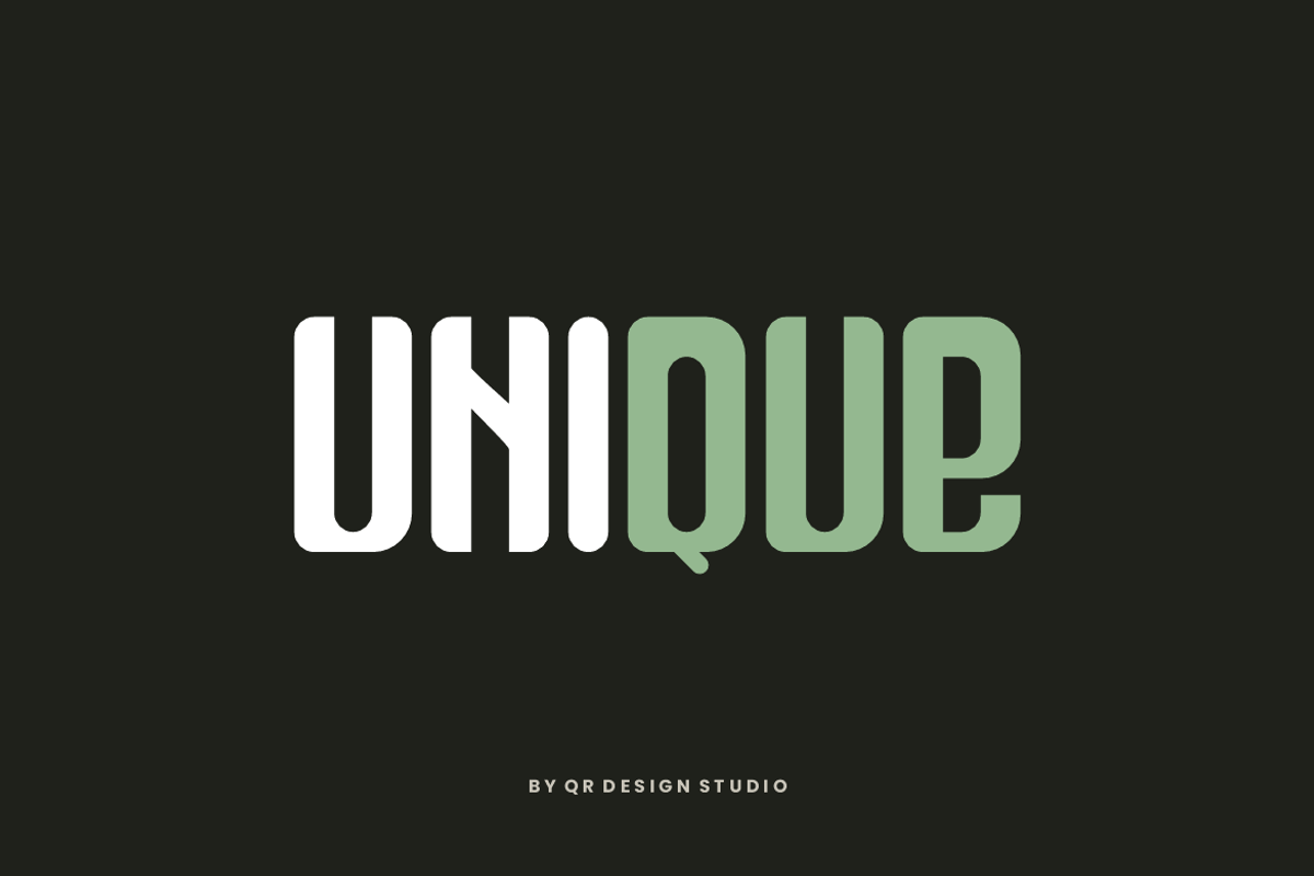 Roedak Ceoroj - Modern & Tall Font, a Sans Serif Font by QR Design Studio (Photo 3 of 7)
