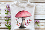 Pink Black Autumn Clipart, an Illustration by Rose Art (Thumbnail 5 of 8)