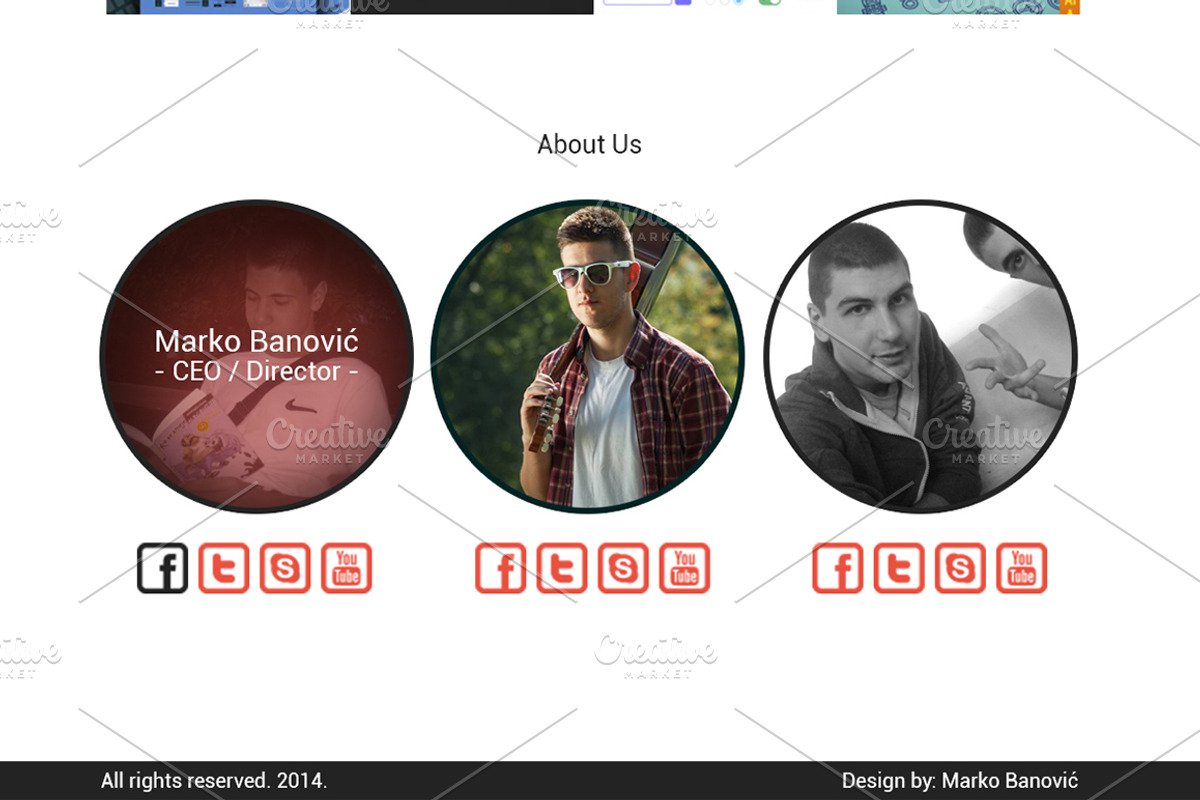 Good Days, a Websites & App Template by Marko Banovic (Photo 4 of 4)