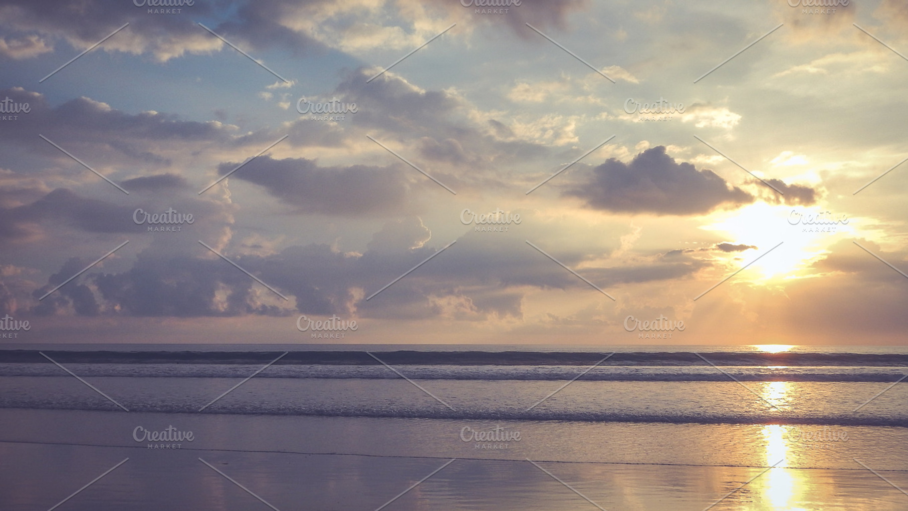 Sunset, a Background Photo by Camera Obscura