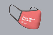 Face Mask Mockups, a Mask Mockup by artimasa (Thumbnail 3 of 7)