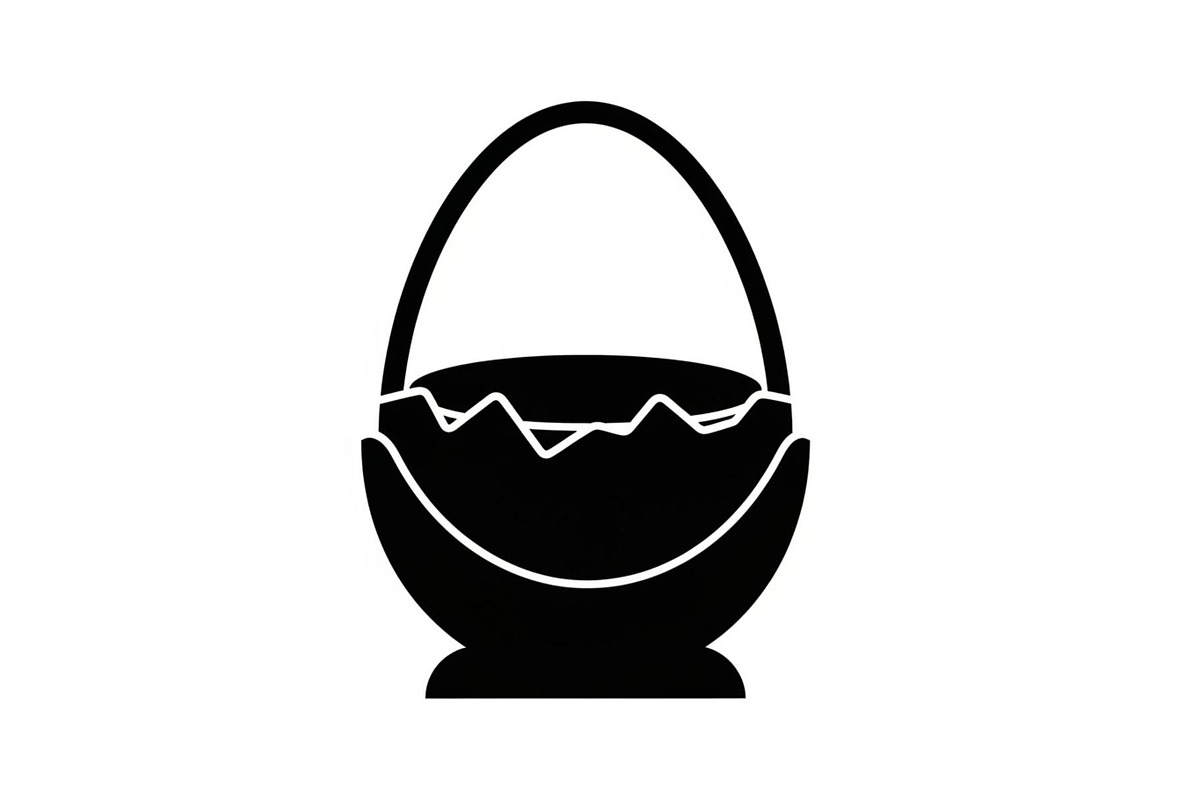 50 Easter Egg Bunny Silhouette, an Illustration by jahid234 (Photo 5 of 51)