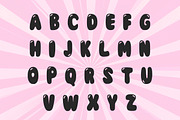 Water Bubble – Cartoon Display Font, a Handwritten Font by Fourteen Letter (Thumbnail 5 of 6)