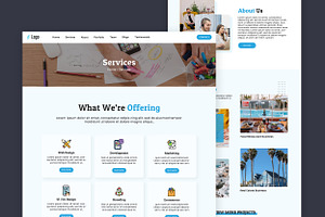 Business Website Template HTML