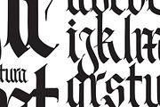 Gothic font 04, a Blackletter Font by GeekClick (Thumbnail 9 of 9)