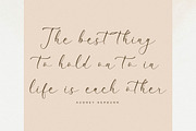 Peach Mondela Beauty Calligraphy, a Script Font by Storytype Studio (Thumbnail 10 of 15)