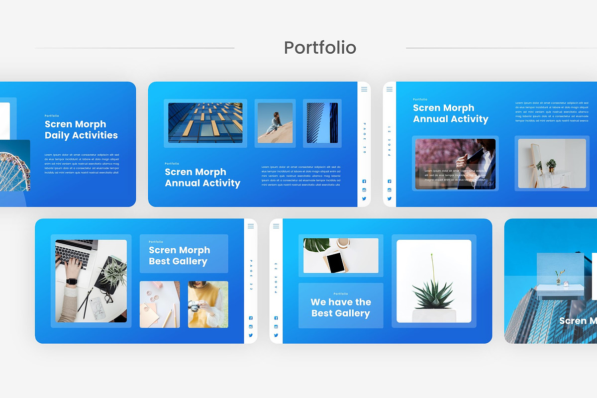 Scren Morph – Google Slides, a Presentation Template by Ermedia Studio (Photo 4 of 7)