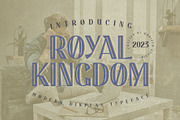 Royal Kingdom - Modern Display, a Sans Serif Font by Morisco (Thumbnail 1 of 9)