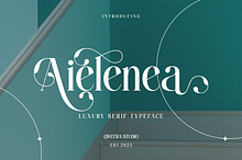 Aielenea - Elegant Luxury Serif Font