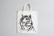 Tiger svg eps png pdf clipart, an Animal Illustration by Bila Vorona (Thumbnail 7 of 7)
