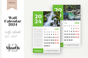 Canva Frame Wall Calendar 2024, a Stationery Template by Waliullah Solutions (Thumbnail 1 of 3)