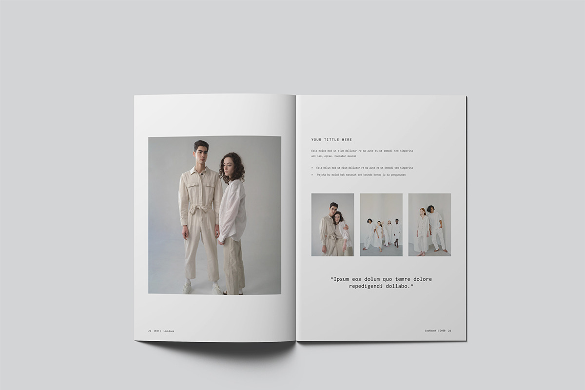 Fashion Lookbook Template, a Brochure Template by Alhaytar (Photo 12 of 12)