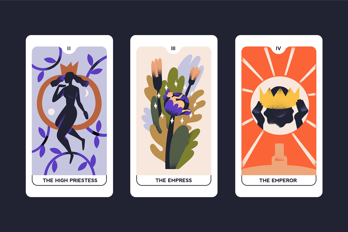 Tarot cards set. Major arcana deck, an Illustration by Good Studio (Photo 8 of 9)