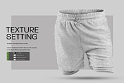 3D Mockup Shorts Compression Liner, a Shirt Mockup by Grow Design Craft Studio (Thumbnail 4 of 9)