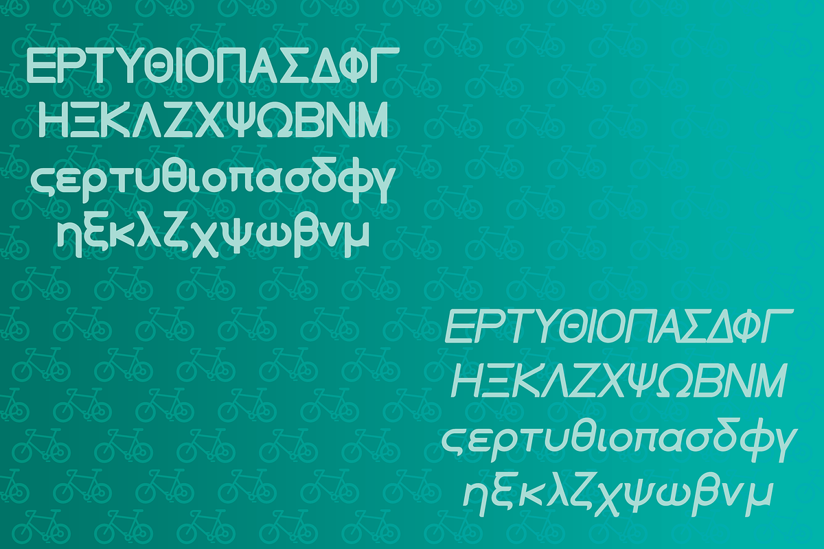 Ride Typeface, a Sans Serif Font by Fro Bro Studio (Photo 4 of 4)