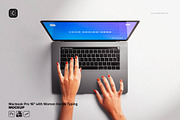 Macbook Pro 16 with Woman Hands, a Product Mockup by Custom Scene (Thumbnail 2 of 8)