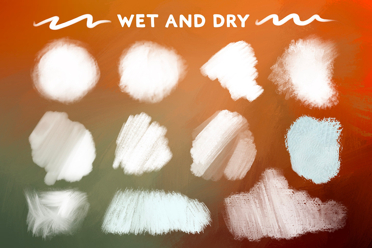 Traditional Oils for Procreate, a Brush Add-On by Mels Brushes (Photo 4 of 8)