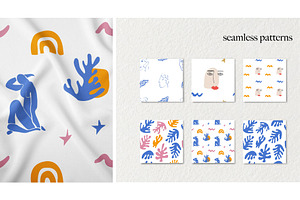 Matisse Inspired Abstract Bundle