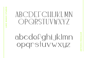 Artemis - An Elegant Serif